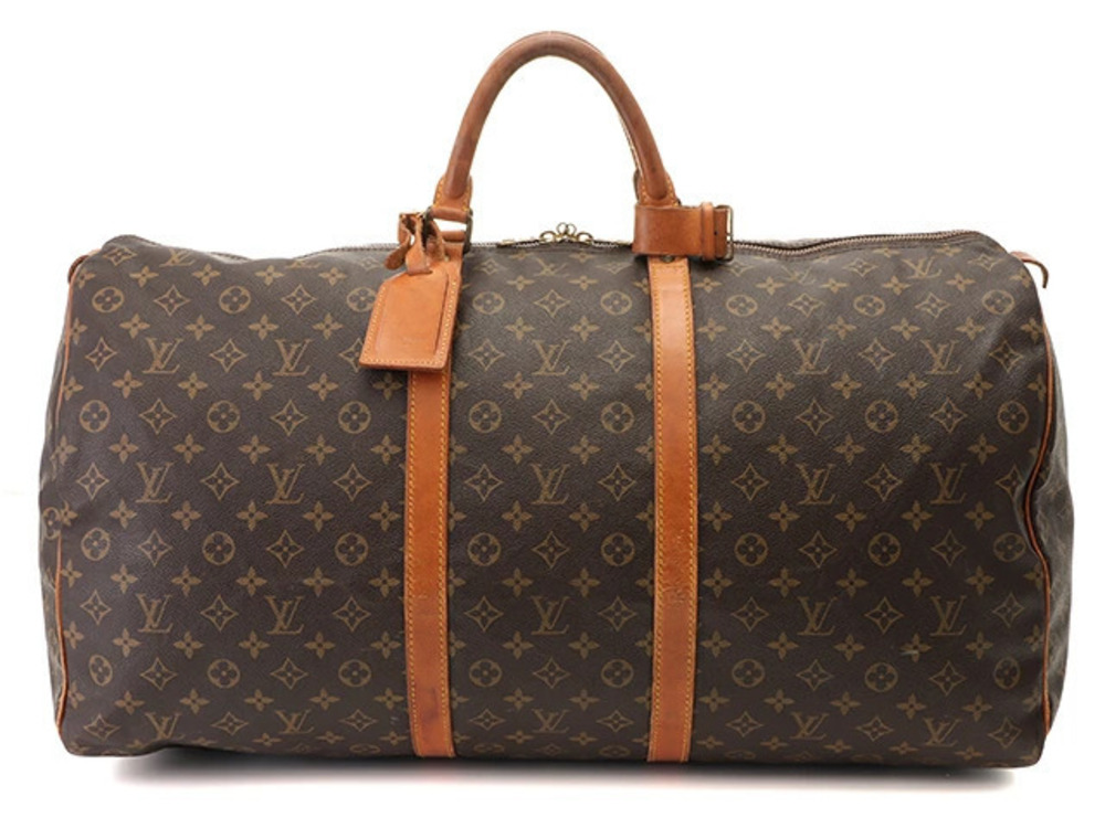 LOUIS VUITTON Keepall Boston Bag Monogram